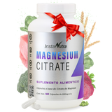 Citrato de Magnesio 500 mg – 180 Cápsulas – Rinde 3 Meses