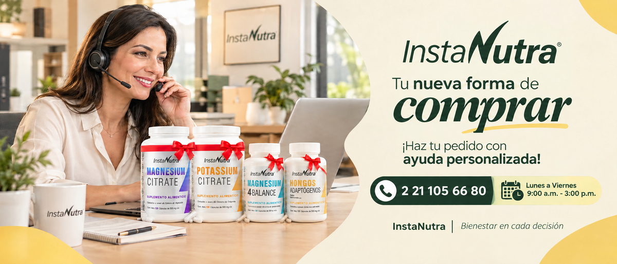 InstaNutra: haz tu pedido con ayuda personalizada al 221 105 6680