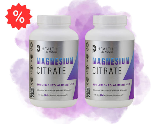 MAGNESIUM COUPLE PACK / 2 Packs / With its relaxing effect it helps your nervous system, headaches will be a thing of the past.